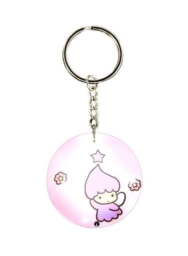 Cartoon Printed Keychain