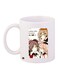 Anime Printed Coffee Mug White/Red/Beige