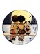 Kids Printed Fridge Magnet Round Multicolour