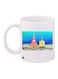 SpongeBob SquarePants Printed Coffee Mug White/Blue/Yellow