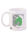 Attack On Titan Printed Mug White/Green/Grey 11ounce