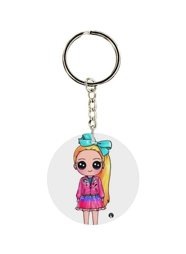 Cartoon Printed Keychain