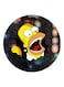 Printed Fridge Magnet Black/Yellow/Red