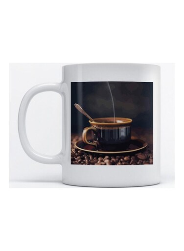 Mug Coffee Lovers for Coffee and Tea White
