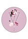 Flower Printed Fridge Magnet Multicolour