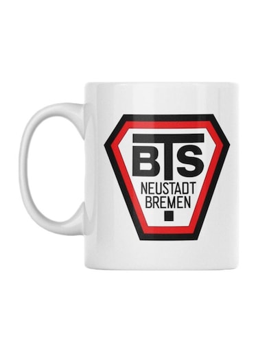 BTS Word Printed Mug White/Black/Red