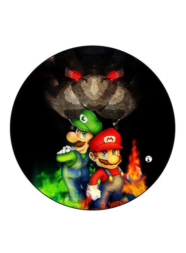 Video Game Super Mario Printed Fridge Magnet Multicolour
