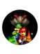 Video Game Super Mario Printed Fridge Magnet Multicolour