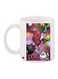 Cartoon Printed Coffee Mug White/Red/Pink 11ounce