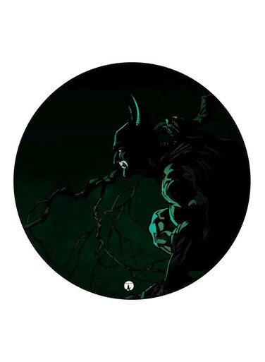 Batman Printed Fridge Magnet Black/Green 5.5cm