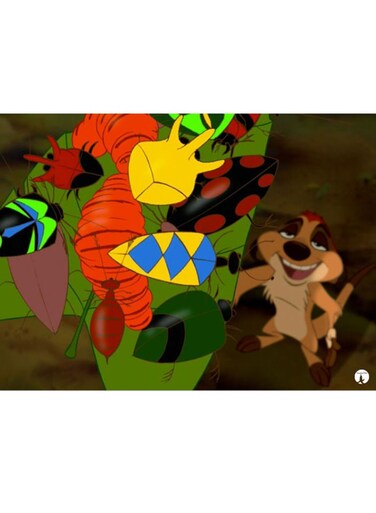 Metal Plate Of Disney Poster Multicolour