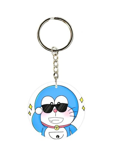 Doremon Printed Keychain