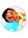 Cartoon Printed Fridge Magnet Multicolour
