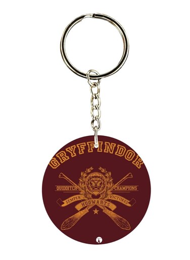 Double Sided Harry Potter Printed Keychain