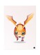 Metal Plate Of The Anime Digimon Poster Multicolour