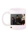 Multiple Characters Printed Coffee Mug White/Grey/Beige