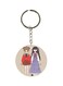 Girl Printed Keychain