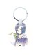 Digimon Anime Wooden Keychain