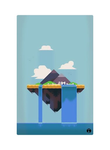 Printed Fridge Magnet Multicolour 8.5x0.4x5.5cm
