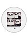 We Bare Bears Printed Fridge Magnet Multicolour
