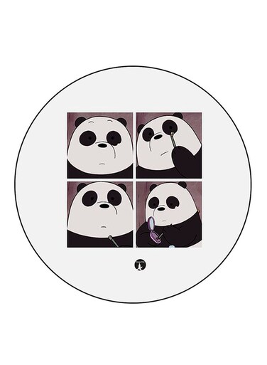 We Bare Bears Printed Fridge Magnet Multicolour