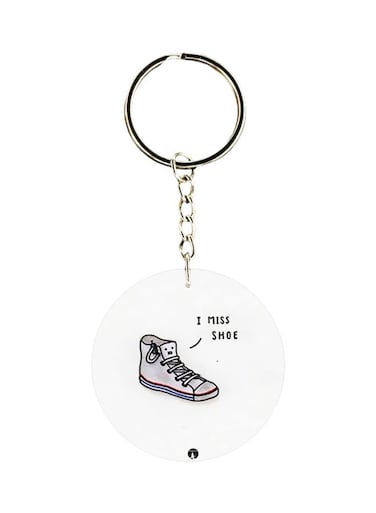 Shoe Printed Keychain