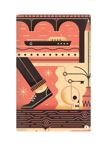 Printed Fridge Magnet Multicolour 8.5x0.4x5.5cm