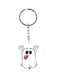 Cartoon Ghost Printed Keychain