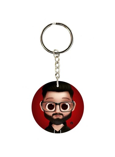 Cartoon Themed Single Sided Key Chain