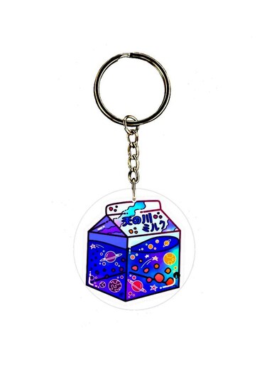 Cartoon Printed Keychain