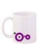 Digi mon Printed Mug White Purple 11ounce
