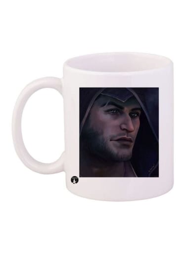 Assassin's Creed Printed Coffee Mug White/Black