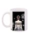 Printed Coffee Mug White/Black/Grey