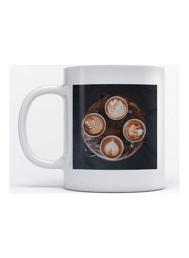 Mug 350ml Coffee Lovers for Coffee and Tea White