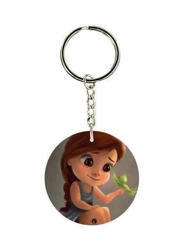 Printed Single Sided Keychain