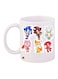 Sonic The Hedgehog Printed Coffee Mug White/Blue/Red 11ounce