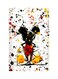 Printed Fridge Magnet Multicolour 8.5x0.4x5.5cm
