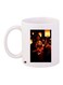 Tangled Printed Coffee Mug White/Black/Brown 11ounce