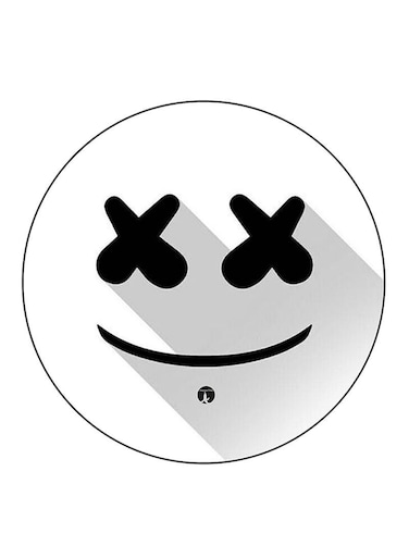 Marshmello Printed Fridge Magnet Multicolour