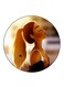 Girl Printed Fridge Magnet Multicolour