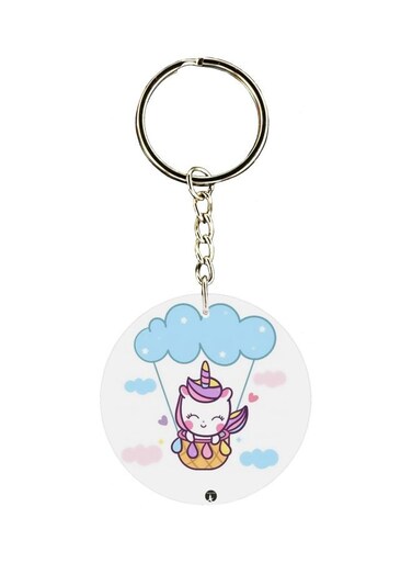 Cartoon Printed Keychain