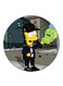 Simpsons Printed Fridge Magnet Multicolour