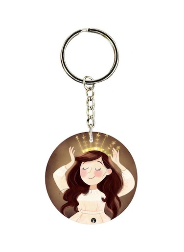Double Side Printed Keychain