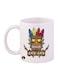 Video Game Crash Printed Mug White/Red/Green 11ounce