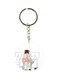 Single Sided Character Printed Keychain