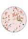 Flower Printed Fridge Magnet Pink 5.5cm