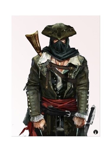 Video Game Assassin's Creed Metal Plate Poster Multicolour 15 x 20cm