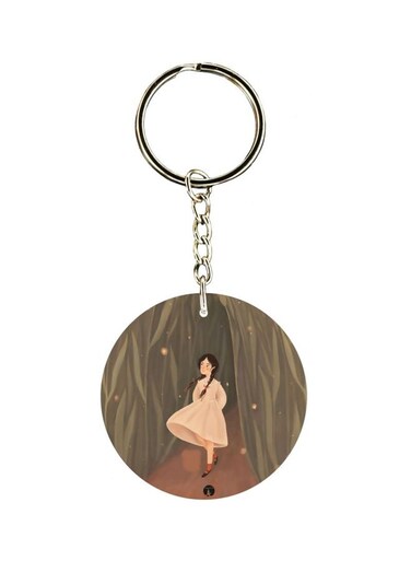 Double Side Printed Keychain
