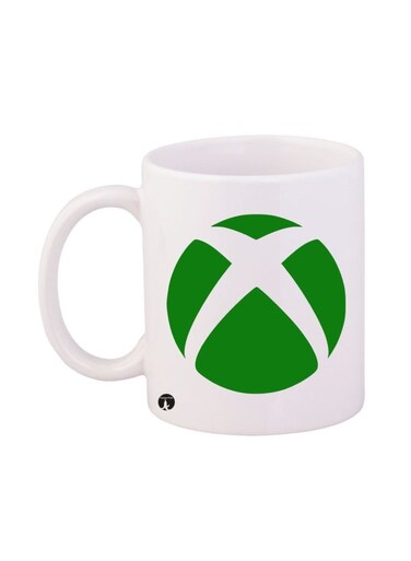 Xbox Logo Printed Mug White/Green
