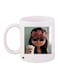 Girl Printed Coffee Mug White/Brown/Black